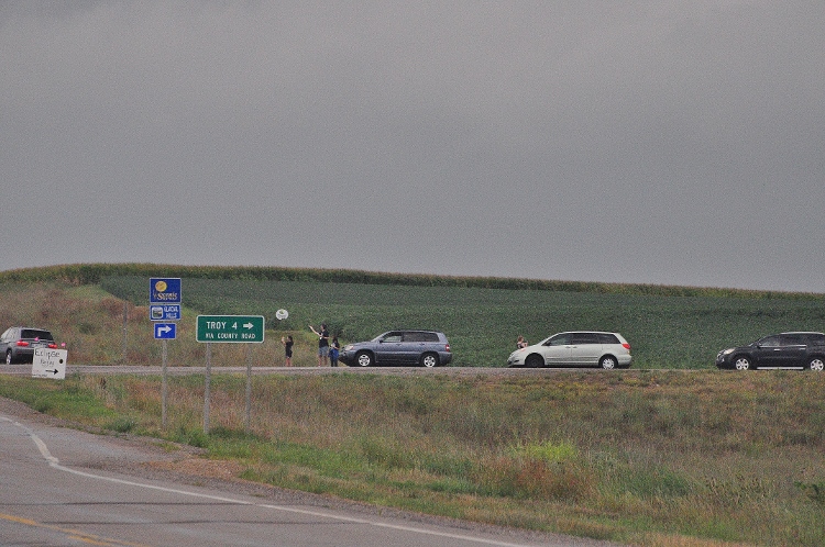 cars on highway